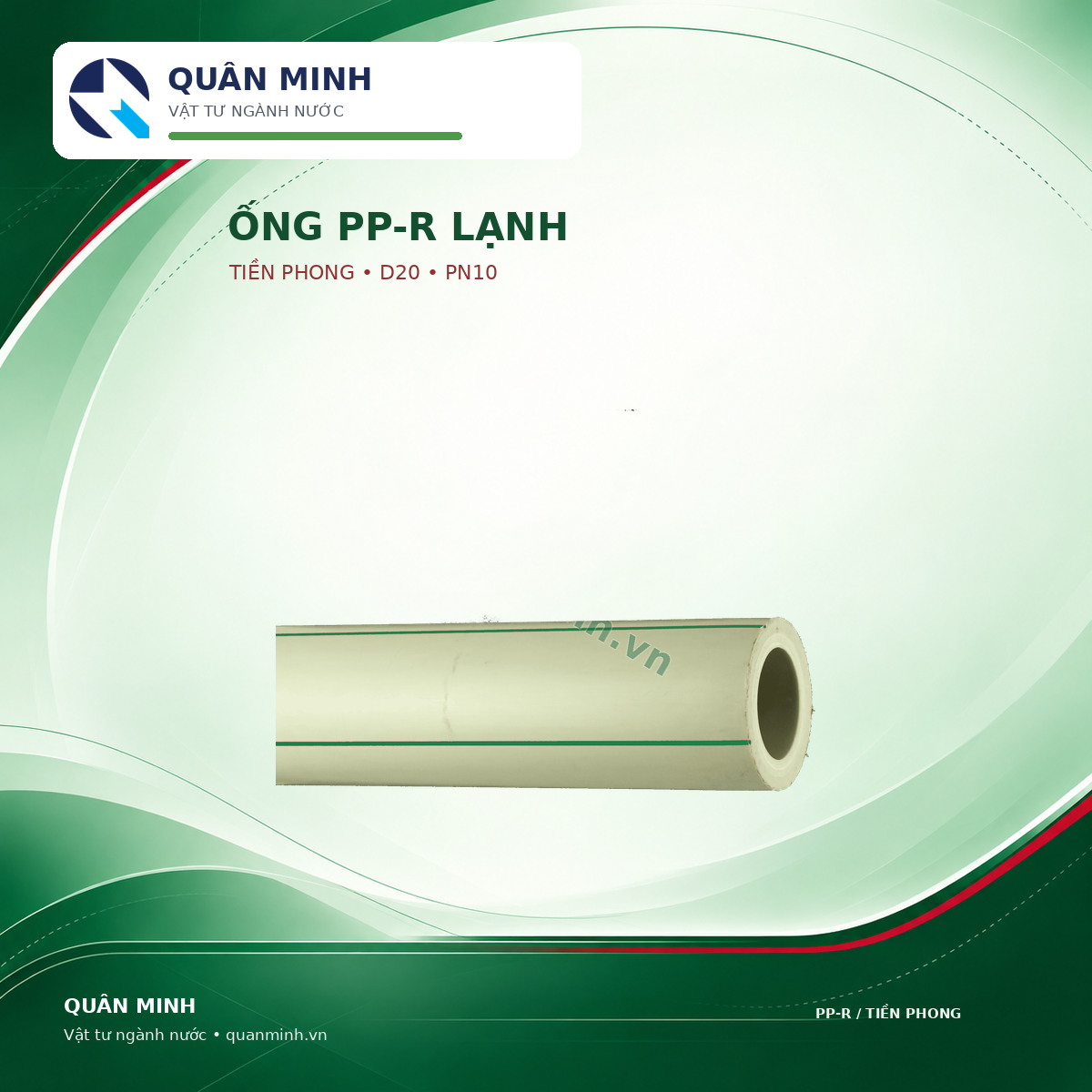 1087 l20t ong ppr tien phong d20 pn10 ong nuoc lanh