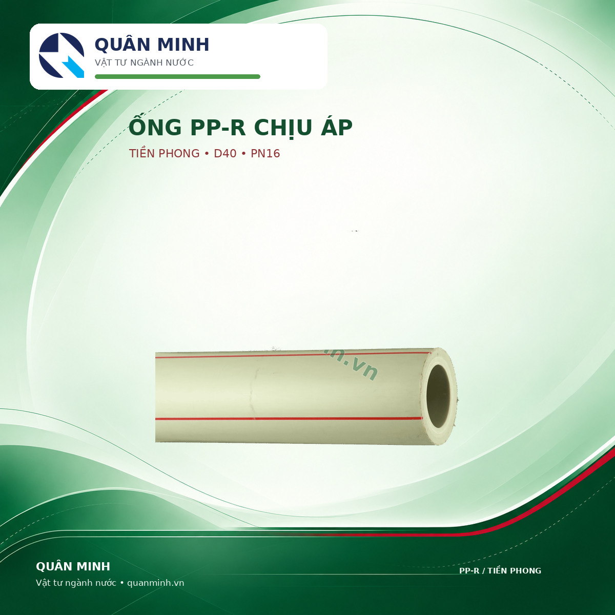 1104 ol40t ong ppr tien phong d40 pn16 ong chiu ap