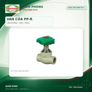 2390 vc50t van cua ppr tien phong d50 pn20