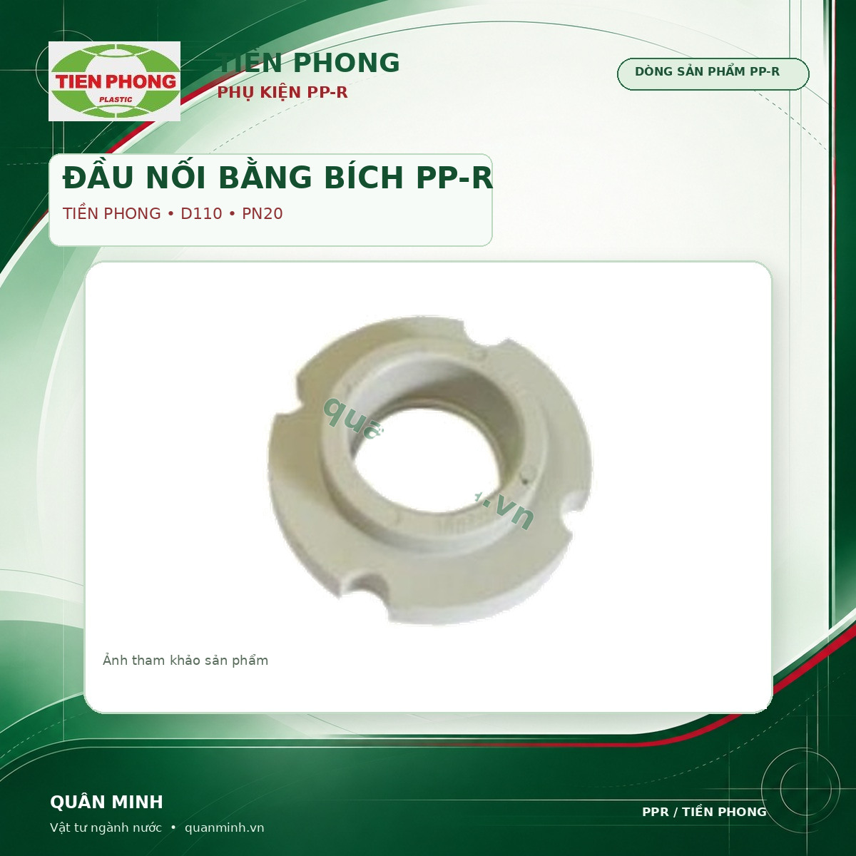 2400 dnb110t dau noi bang bich ppr tien phong d110 pn20