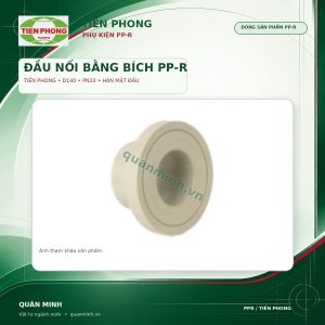 2404 dnb140ht dau noi bang bich ppr tien phong d140 pn20 han mat dau