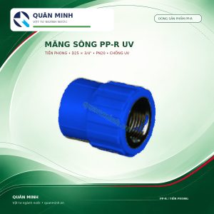 2584 uvrt2534t mang song ren trong ppr uv tien phong d25x3 4 pn20
