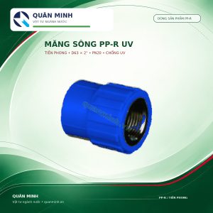 2588 uvrt63t mang song ren trong ppr uv tien phong d63x2 pn20
