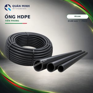 2634 10016140t ong hdpe pe100 tien phong d140 pn16
