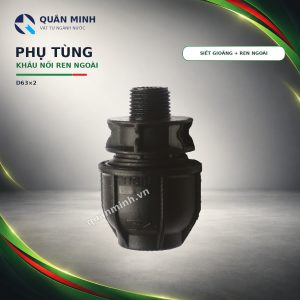 3035 prn632t hdpe tien phong khau noi ren ngoai hdpe tien phong d63x2