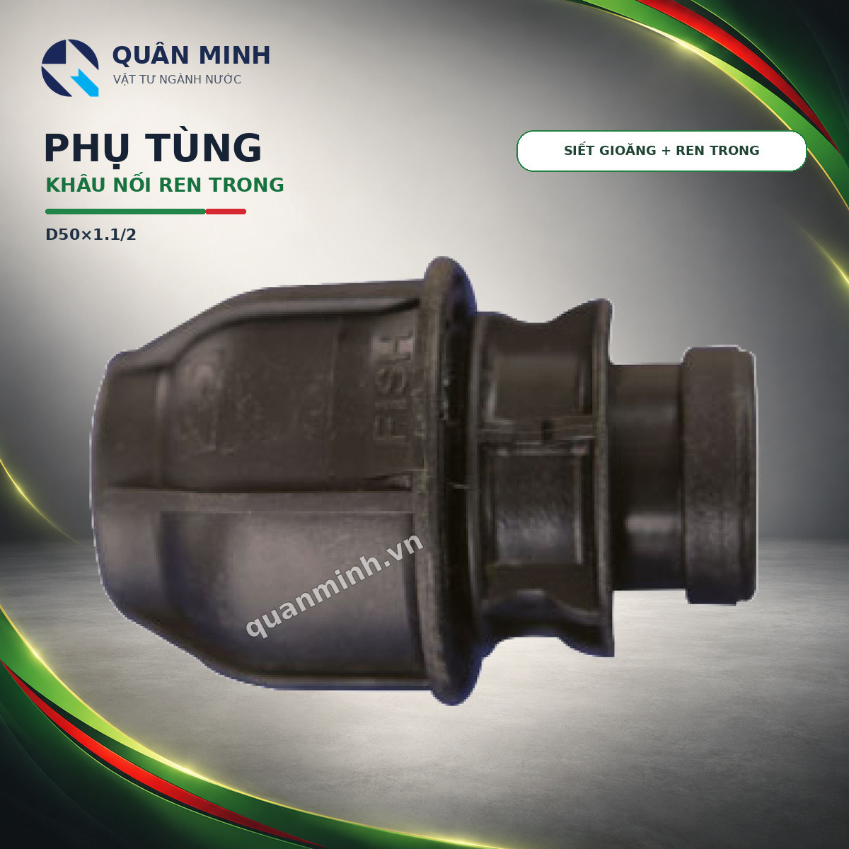 3047 prt50112t hdpe tien phong khau noi ren trong hdpe tien phong d50x1 1 2