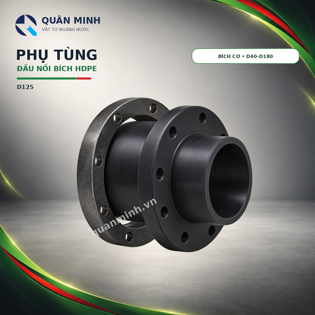 3097 pb125t hdpe tien phong dau noi bich hdpe tien phong d125