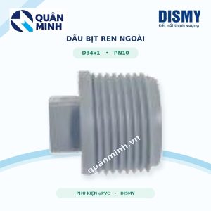 au bit ren ngoai upvc dismy d34x1 pn10