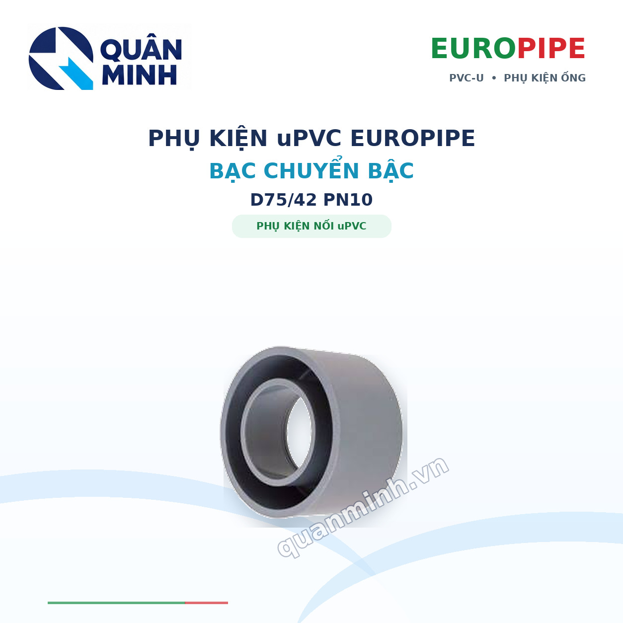 bac cb upvc europipe d75 42 pn10