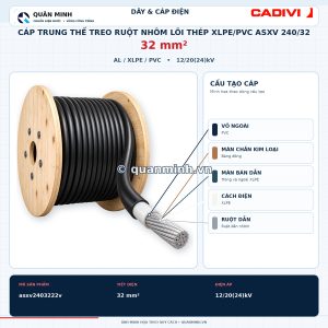 cadivi cap trung the treo ruot nhom loi thep xlpe pvc asxv 240 32 12 20 24 kv