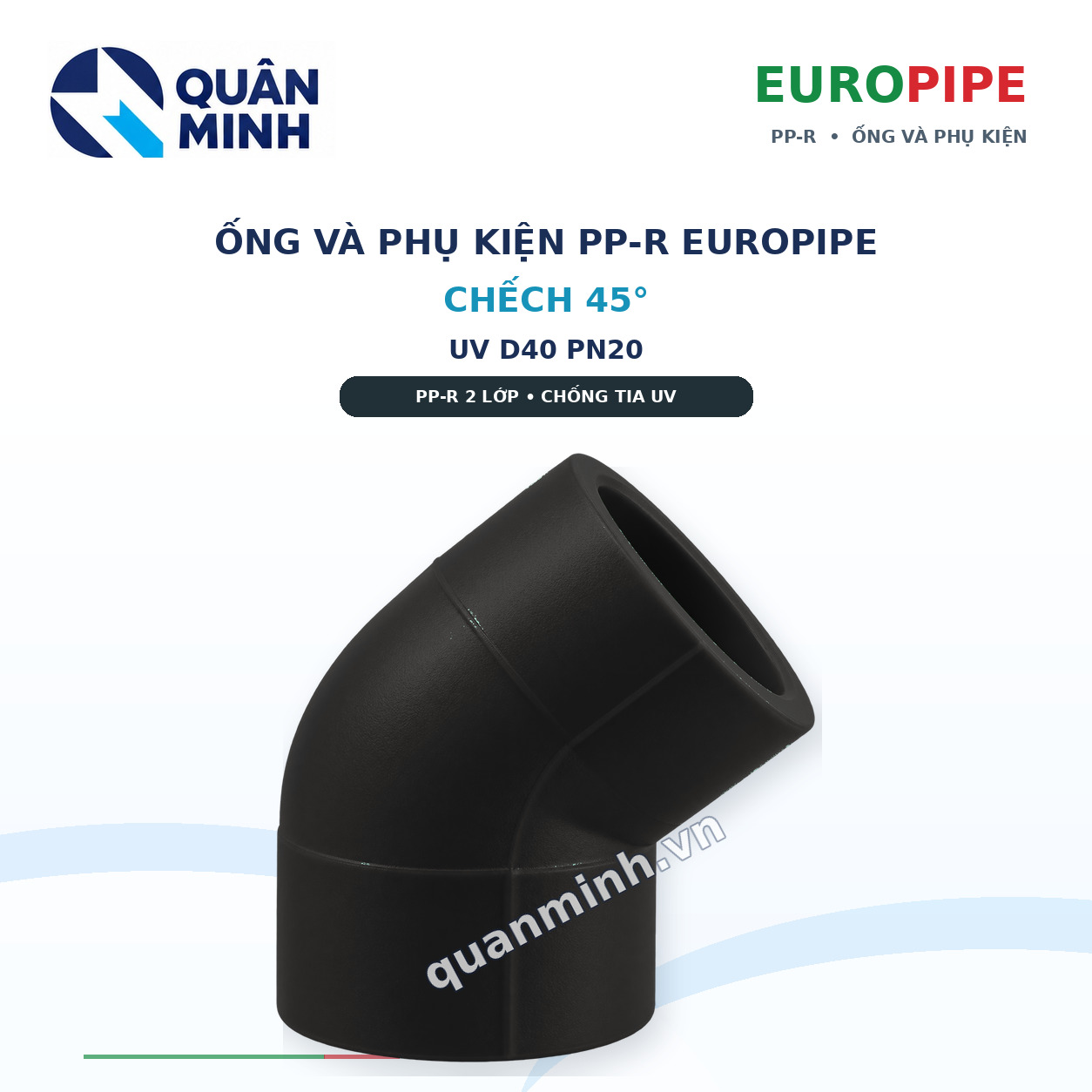 chech ppr europipe uv d40 pn20