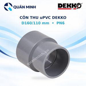 con thu upvc dekko d160 110 pn6