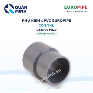 con thu upvc europipe d125 90 pn10