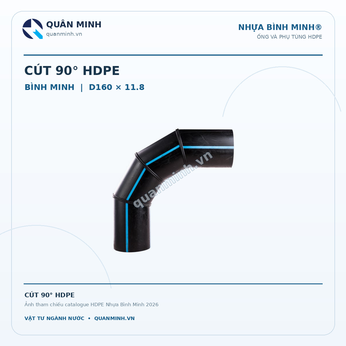 cut 90 do hdpe binh minh 160x11 8