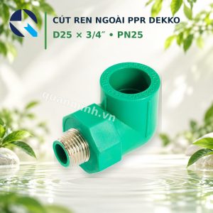 cut ren ngoai ppr dekko d25 3 4 pn25
