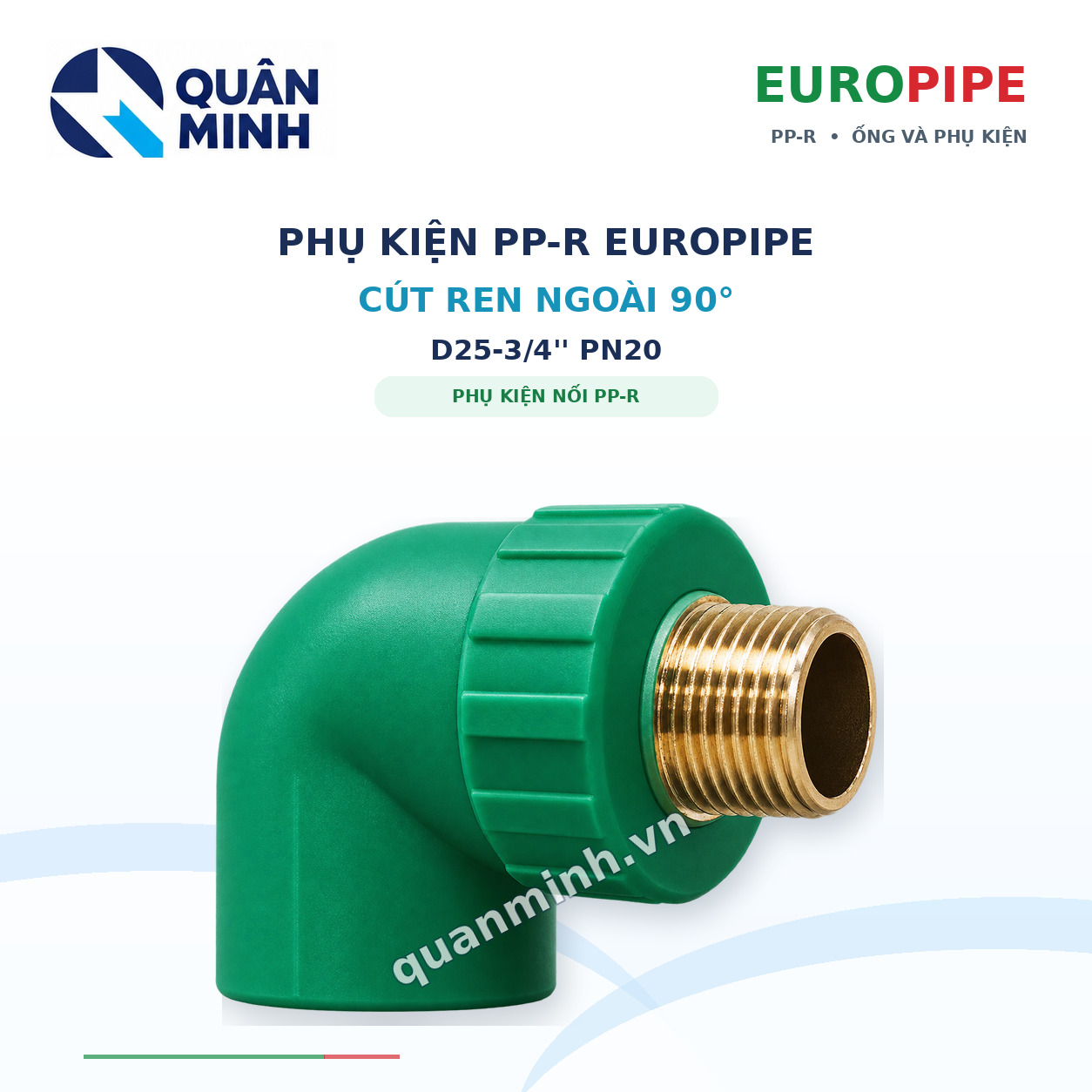 cut ren ngoai ppr europipe d25 3 4 pn20