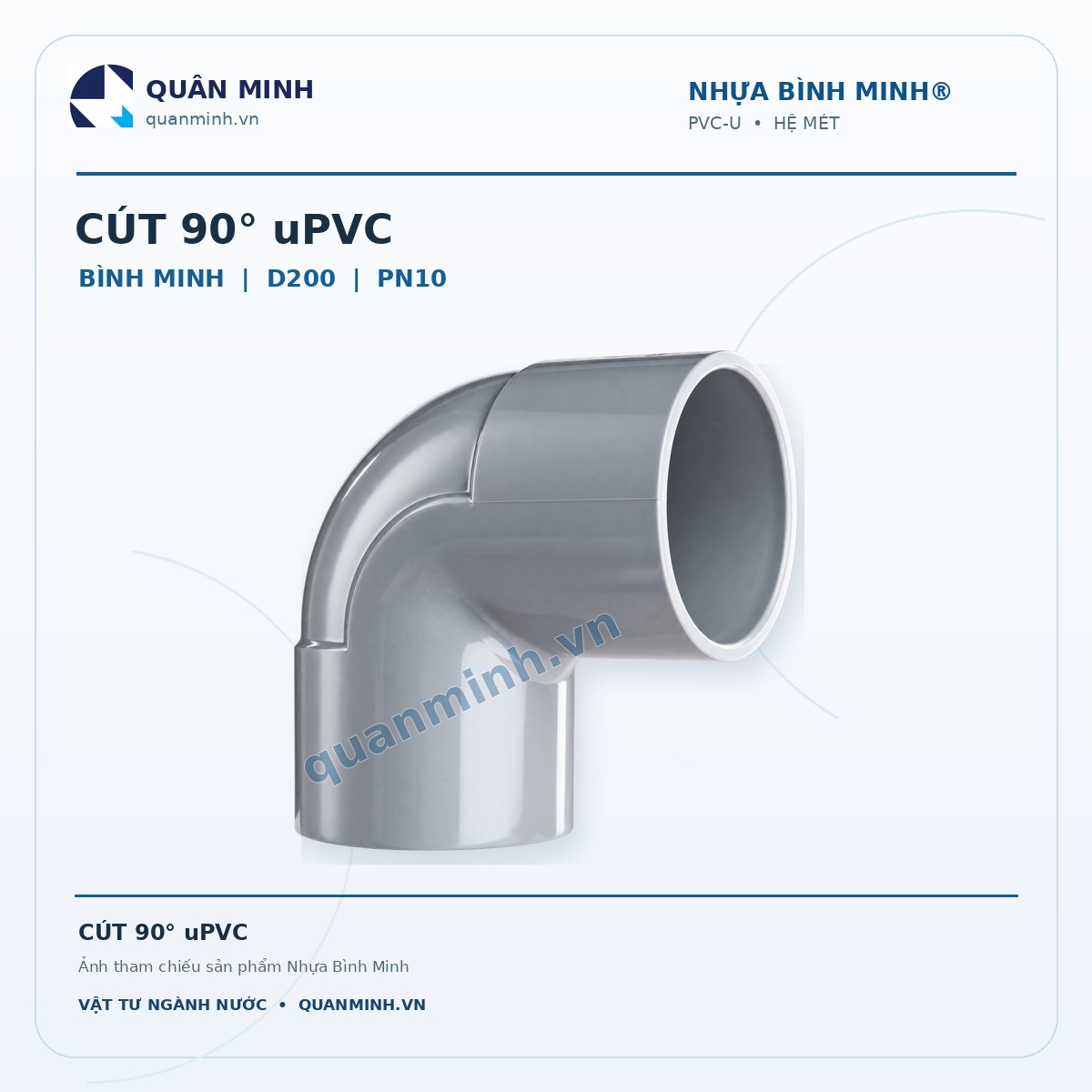 cut upvc binh minh d200 pn10