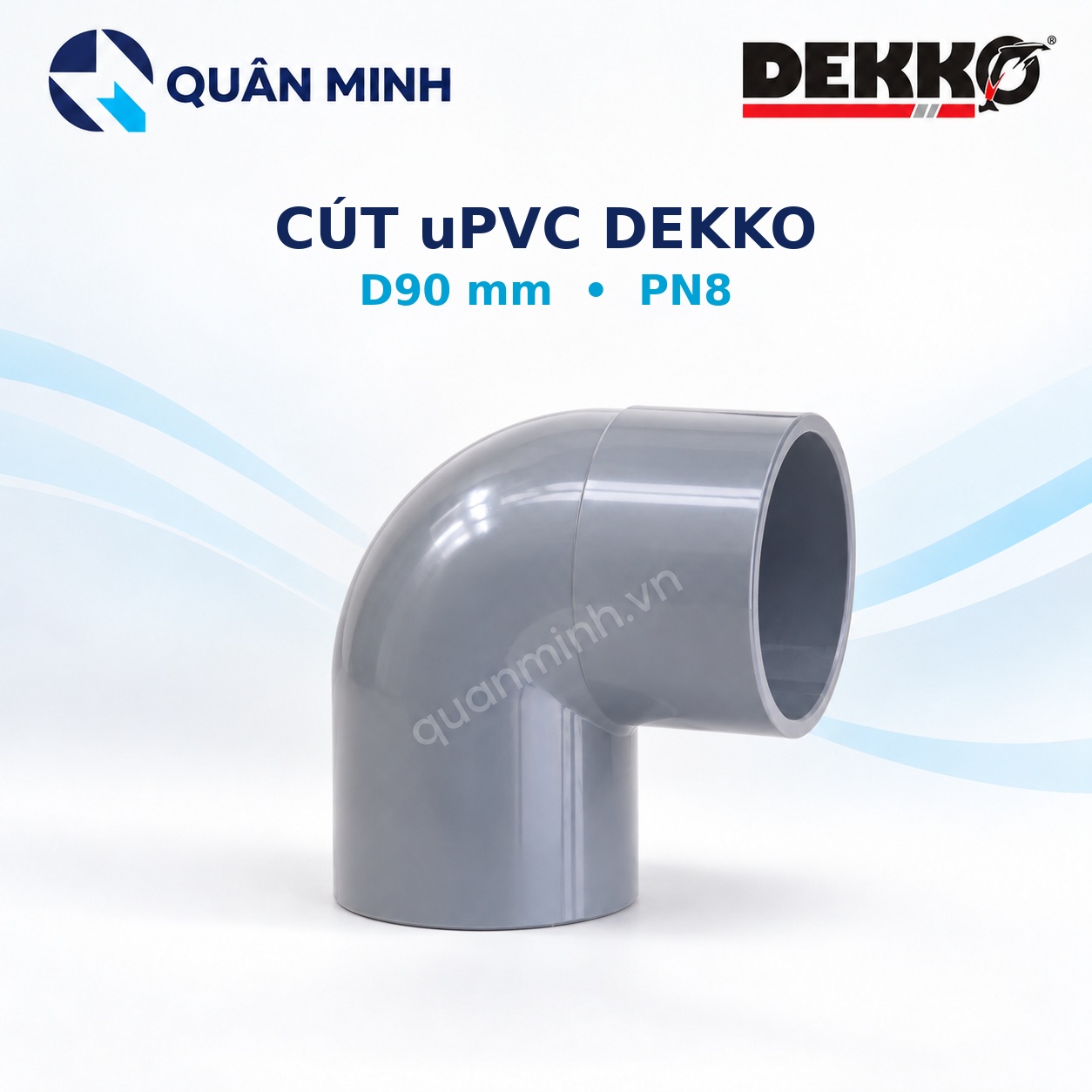 cut upvc dekko d90mm pn8