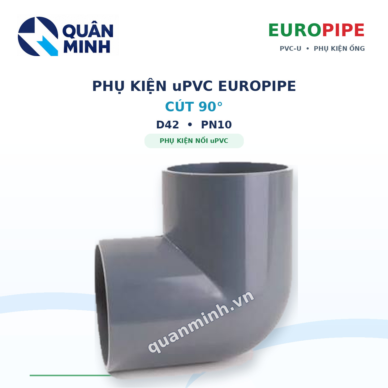 cut upvc europipe d42 pn10