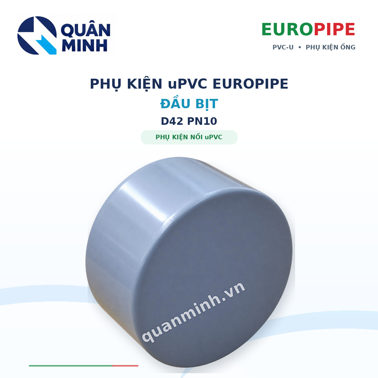 dau bit upvc europipe d42 pn10