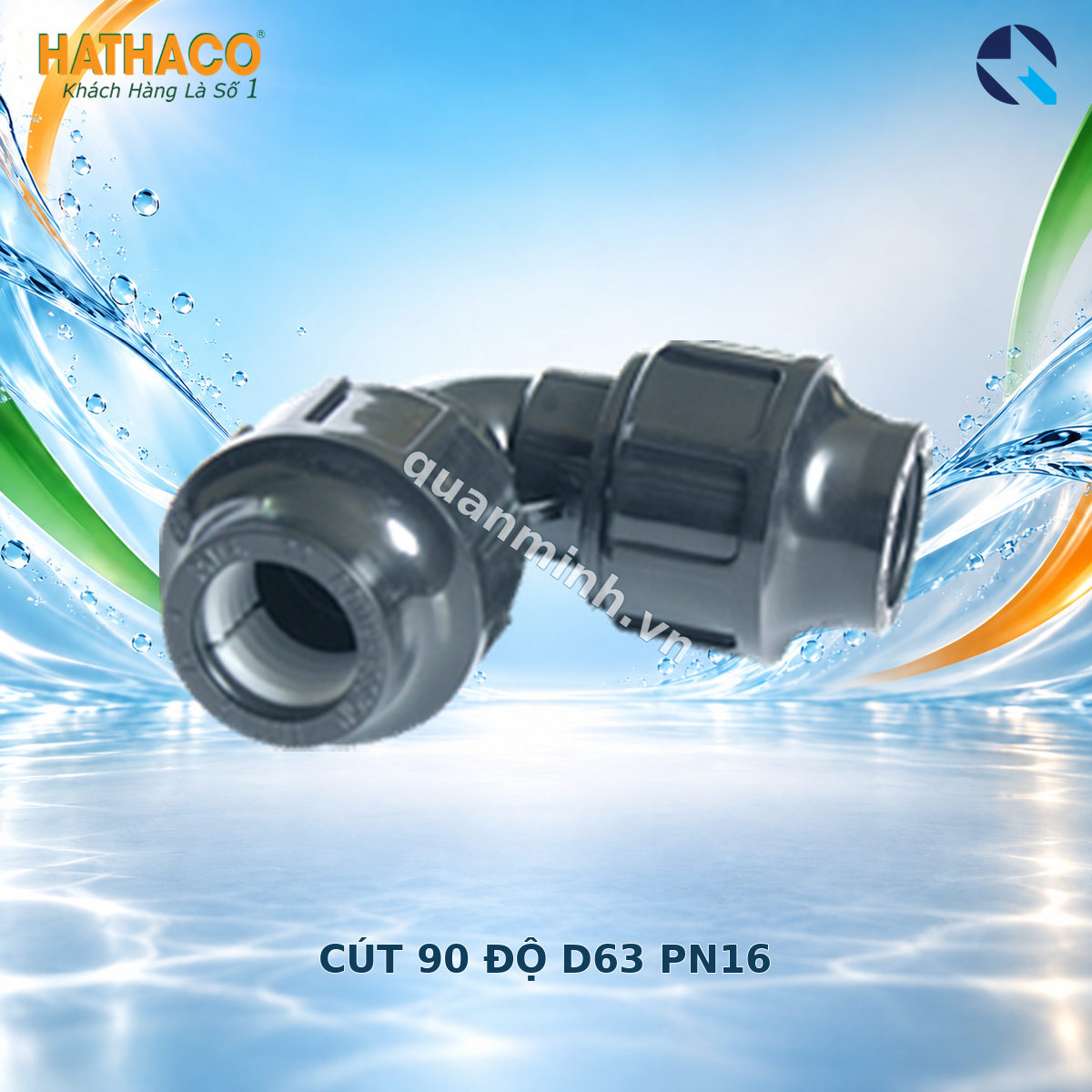 hathaco cut 90 do hdpe d63 pn16