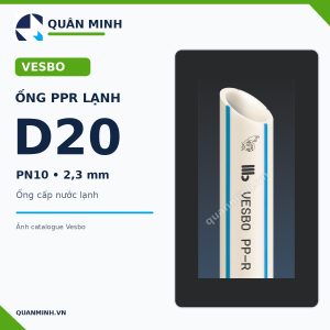 Ống Lạnh PPR Vesbo D20