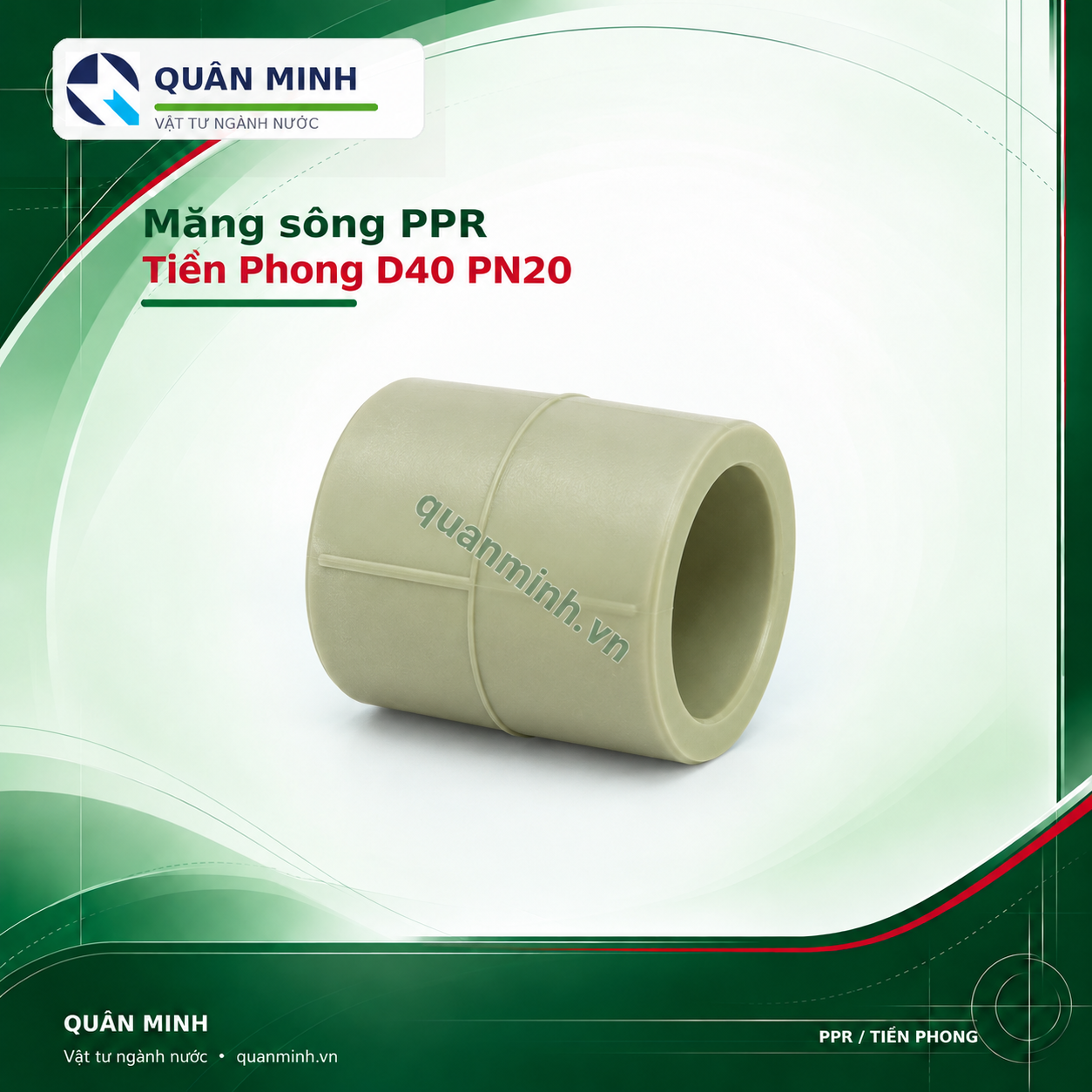 mang song ppr tien phong d40 pn20
