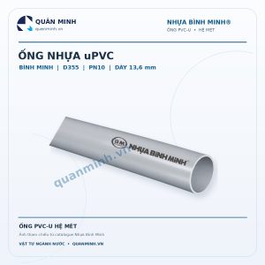 ong nhua upvc binh minh c3 d355 pn10 day 13 6 mm
