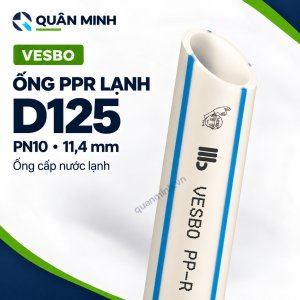 Ống Lạnh PPR Vesbo D125 pn10