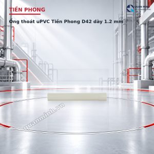 ong thoat upvc tien phong d42 day 1 2 mm
