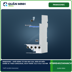 panasonic khoi ong tu din 4no 25a ien ap ieu khien uc theo catalogue kich thuoc 35 4 x 82 x 60 mm