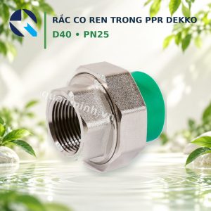 rac co ren trong ppr dekko d40 pn25