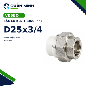 rac co ren trong ppr vesbo d25x3 4