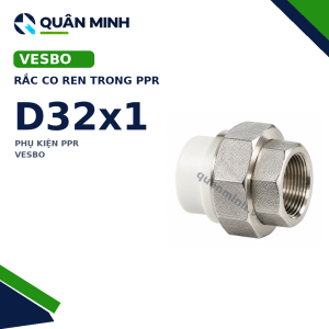 rac co ren trong ppr vesbo d32x1
