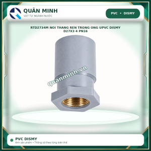 rtd2734m noi thang ren trong ong upvc dismy d27x3 4 pn16