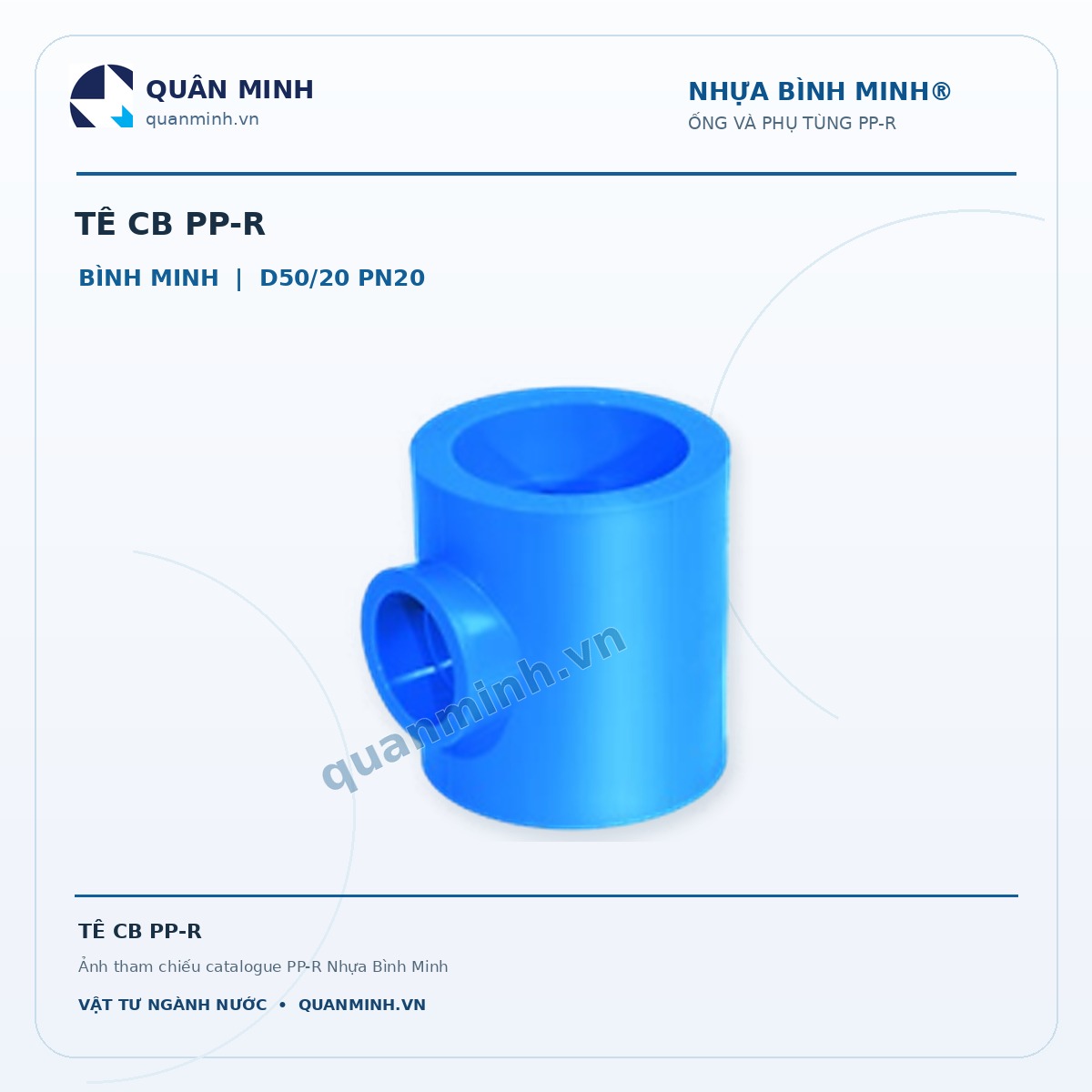 te cb ppr binh minh d50 20 pn20