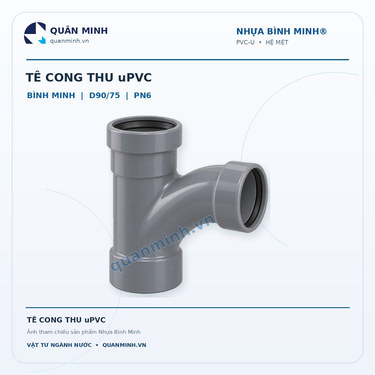 te cong thu upvc binh minh d90 75 pn6