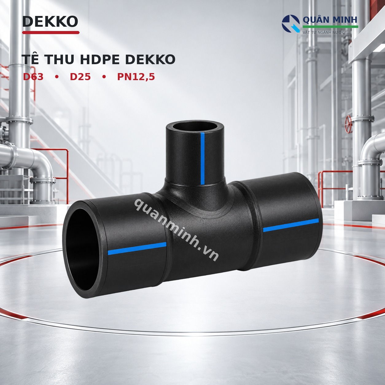 te thu hdpe dekko d63x25 pn12 5
