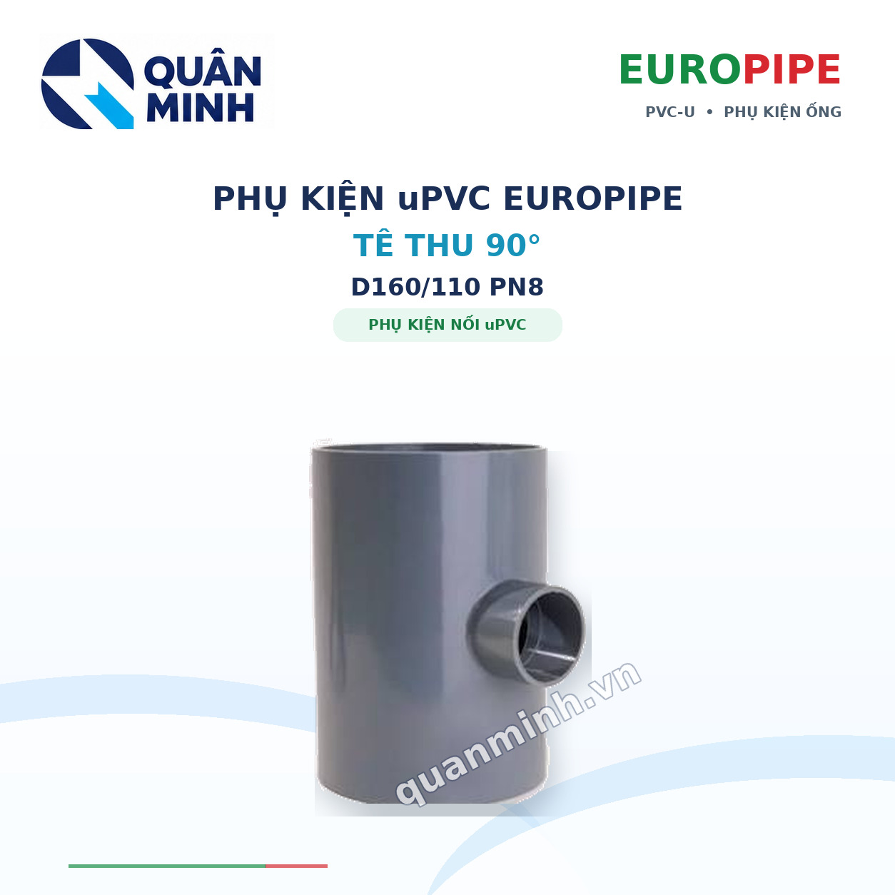 te thu upvc europipe d160 110 pn8