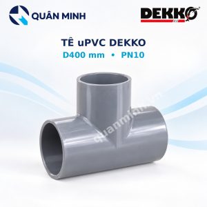 te upvc dekko d400mm pn10