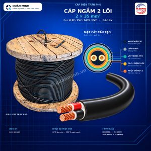 tran phu cap ngam 2 loi cu xlpe pvc data pvc 2x35 cn2235t