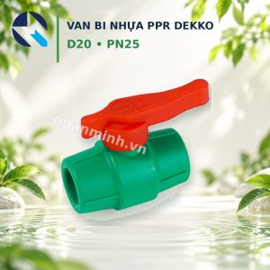 van bi nhua ppr dekko d20 pn25