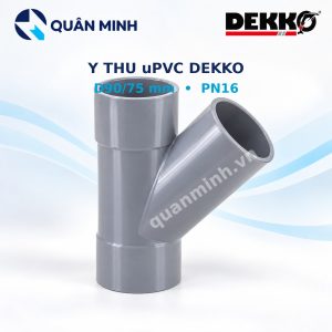 y thu upvc dekko d90 75 pn16