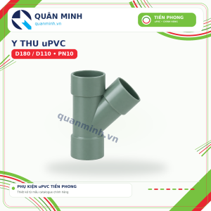 y thu upvc tien phong d180 110 pn10
